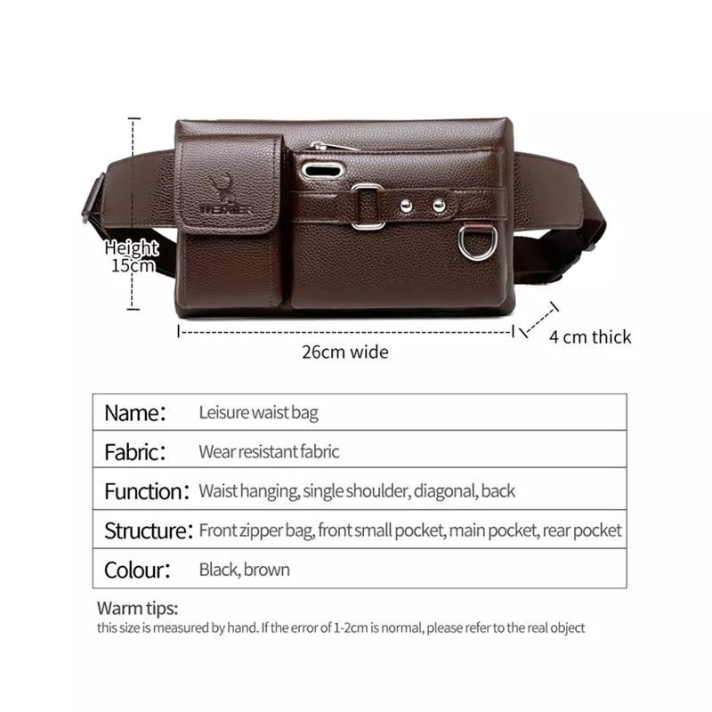 Large Waist Bag Dubai – Multi-Pocket Durable & Stylish UAE