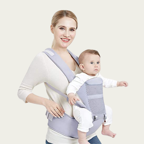 Baby Carrier with Hip Seat in Dubai UAE - Ergonomic, Breathable & Adjustable (0-36 Months)
