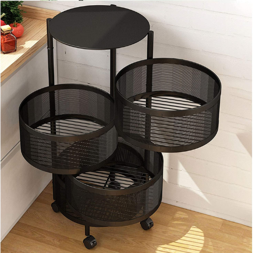 Spinning Shelf Rack in Dubai – 360° Rotating Storage Organizer for Kitchen & Bathroom (UAE)