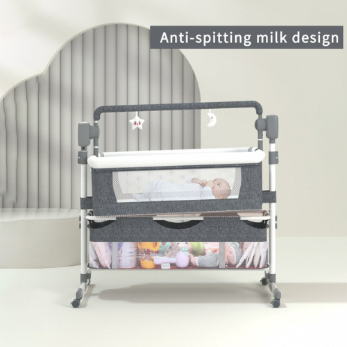 Baby Electric Bed in UAE – Smart Adjustable Crib with mosquito net