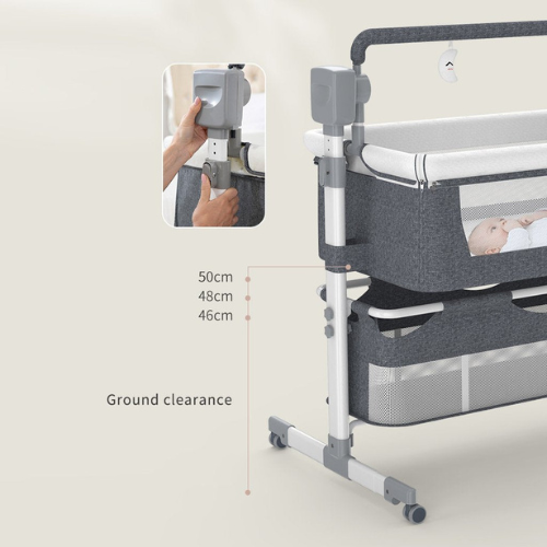 Baby Electric Bed in UAE – Smart Adjustable Crib with mosquito net
