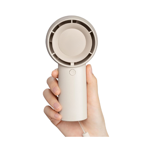 Handheld Turbo Fan with 4000mAh Battery, 5-Speed Cooling, USB-C Fast Charge | Portable UAE | Personal Desk Fan