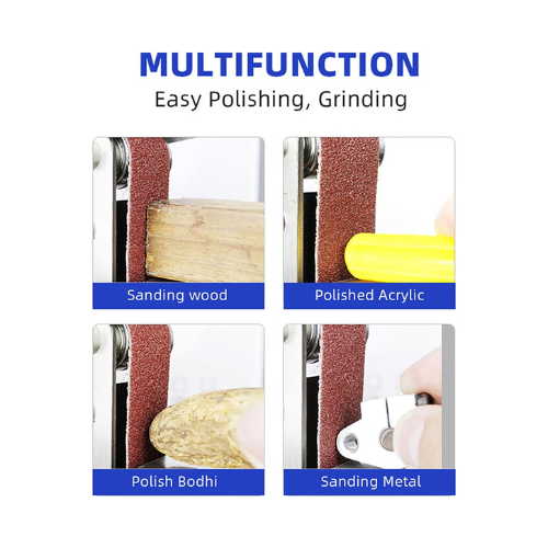 Electric Mini Belt Sander Grinder 7 Speed | Polishing & Grinding Tool UAE